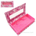 rectangle luxury magnetic eyelash box with window